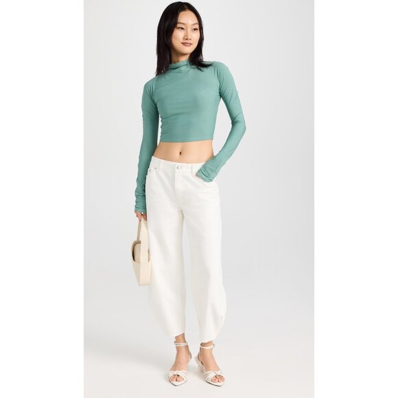 Tibi "Brancusi" Jeans in White, size 24 - Picture 10 of 15